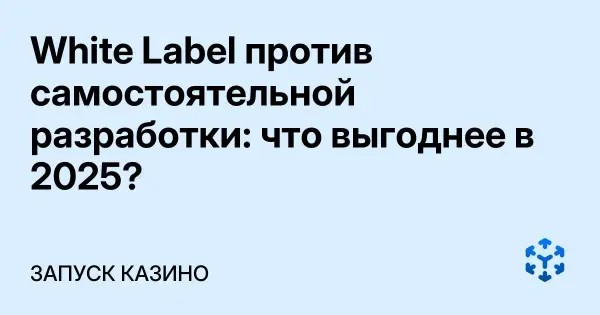 White Label против самостоятельной разработки: что выгоднее в 2025?